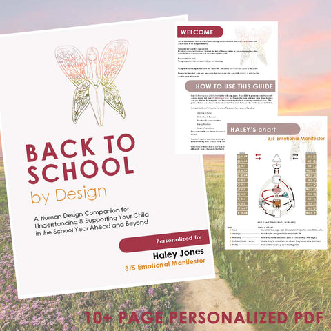 Back To School by Design - Digital PDF
