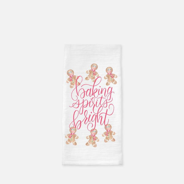 Baking Spirits Bright Floursack Kitchen Tea Towel