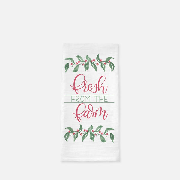 Fresh From The Farm Floursack Kitchen Towel