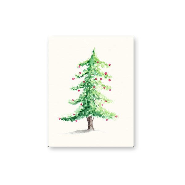 Christmas Classics Collection - Watercolor Notecard Set of 6